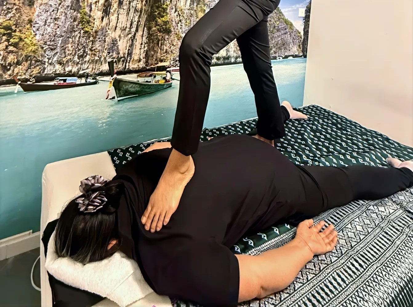 Deep tissue massage